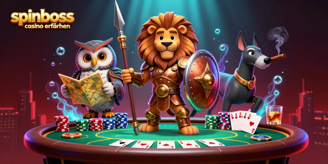 Spinboss Casino Erfahrungen: Entdecken Sie die aufregenden Aspekte des Spiels in einem dynamischen Casino-Setting.