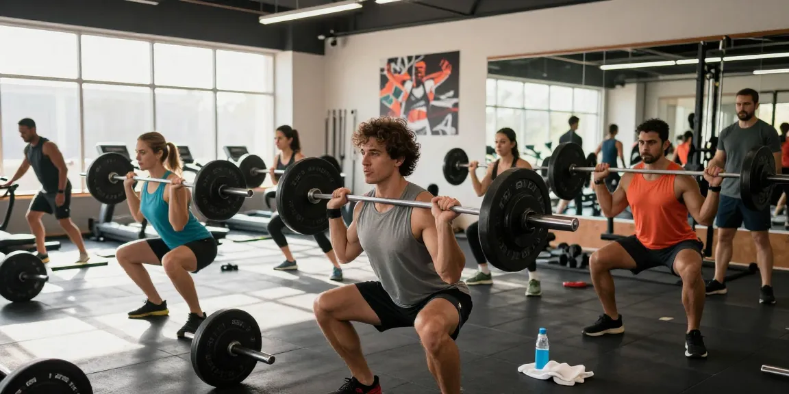 Deus Medical bietet hochwertige Anabolika für Fitnessbegeisterte an, die in einem modernen Fitnessstudio trainieren.